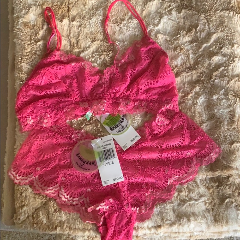 Tanga Panty and Matching Bralette